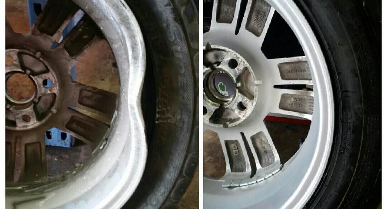 Bent Wheel Repair