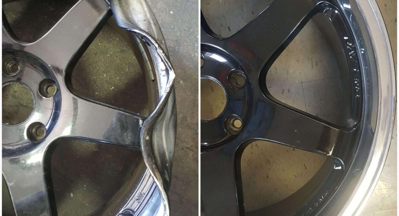 Reparacion de Rines Doblados