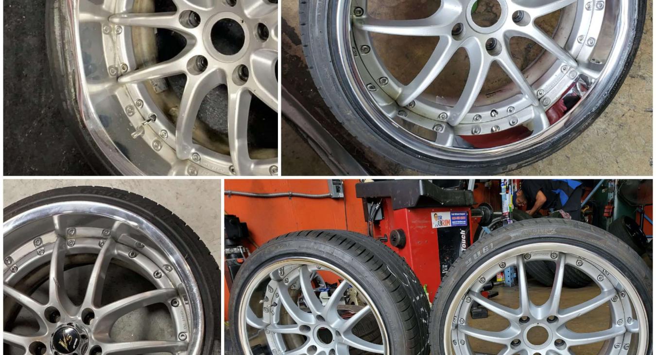Reparacion de Rines Doblados