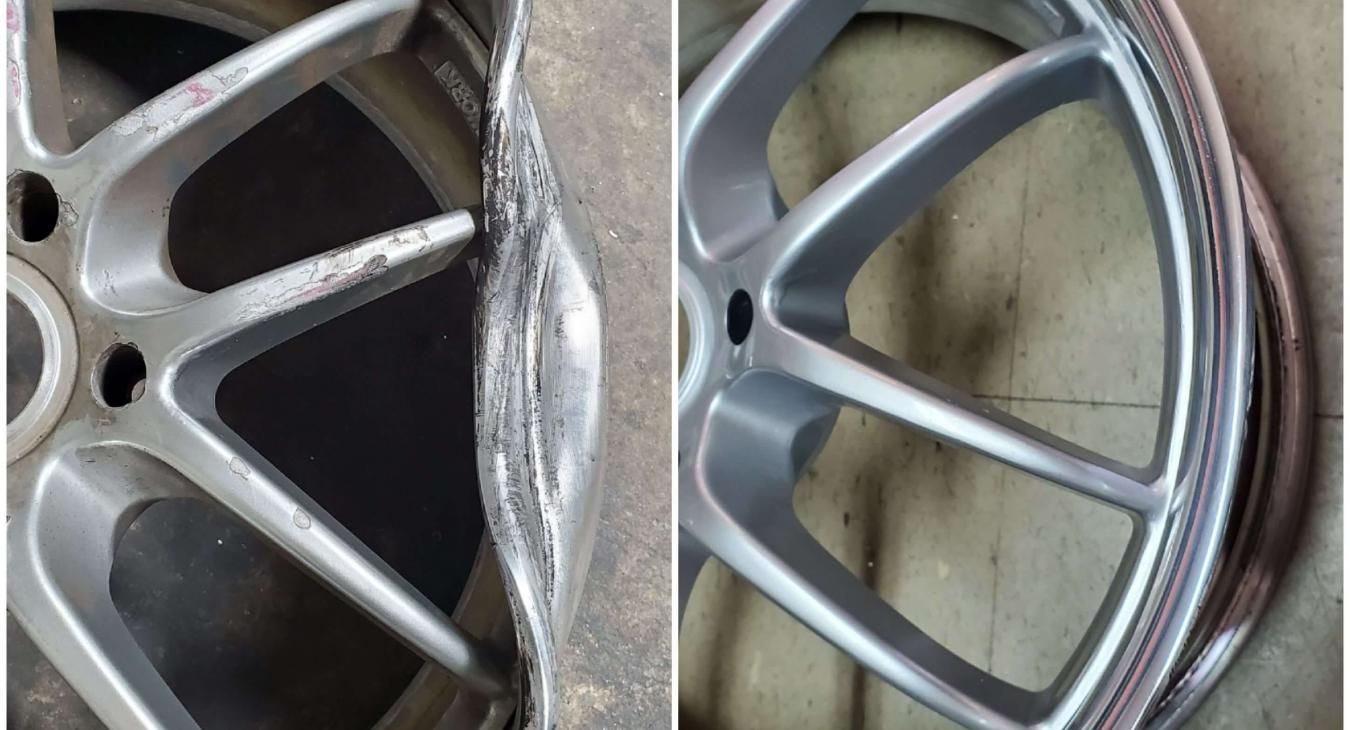 Reparacion de Rines Doblados